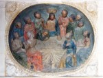 Chiesa madre - altare maggiore: paliotto di Apriles Petrachi