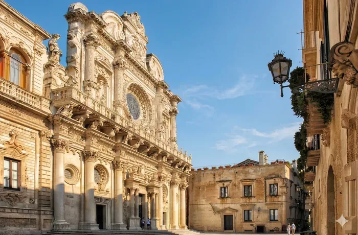 Palazzo Celestini e Basilica Santa Croce