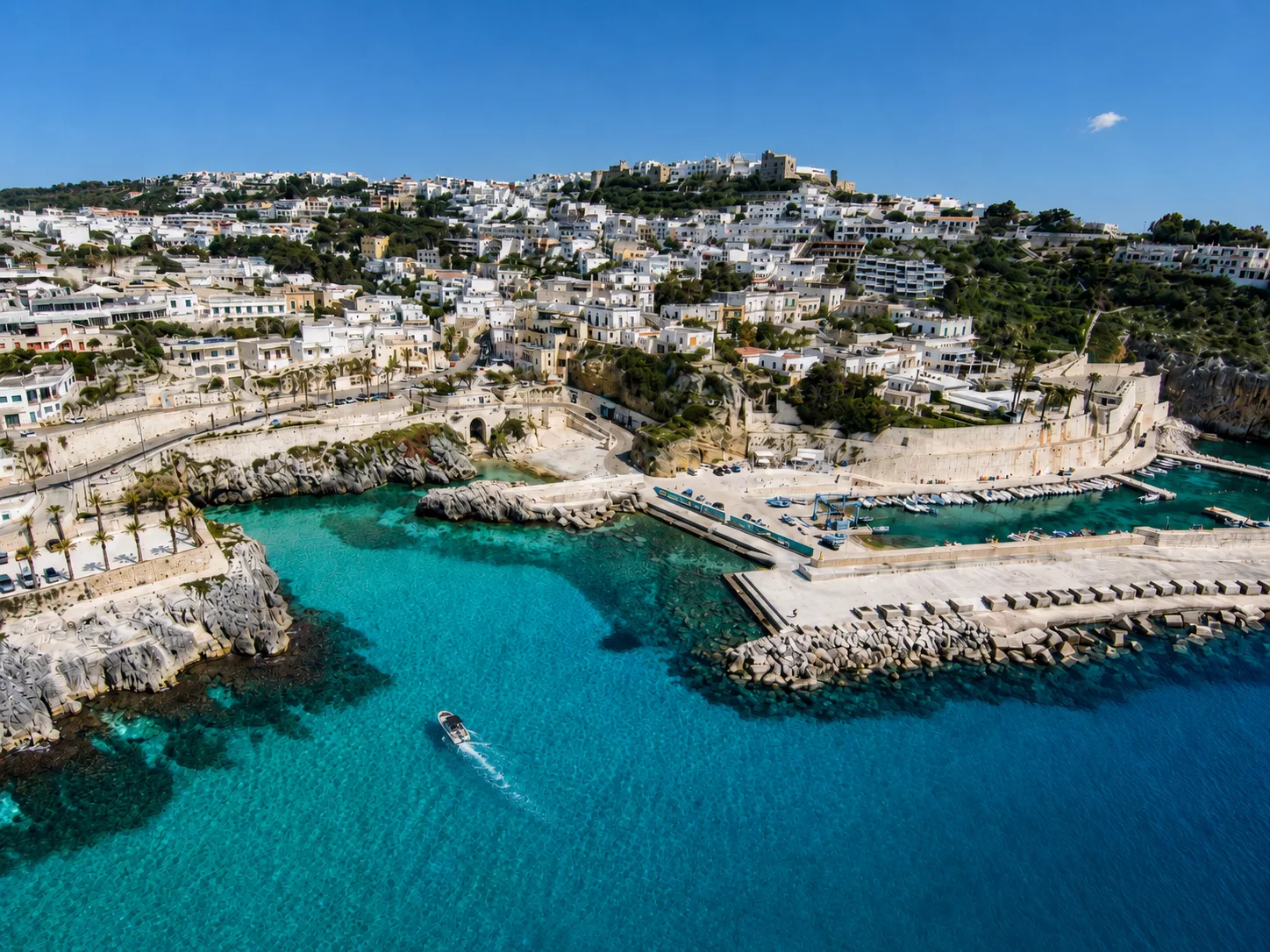 Veduta aerea di Marina di Castro