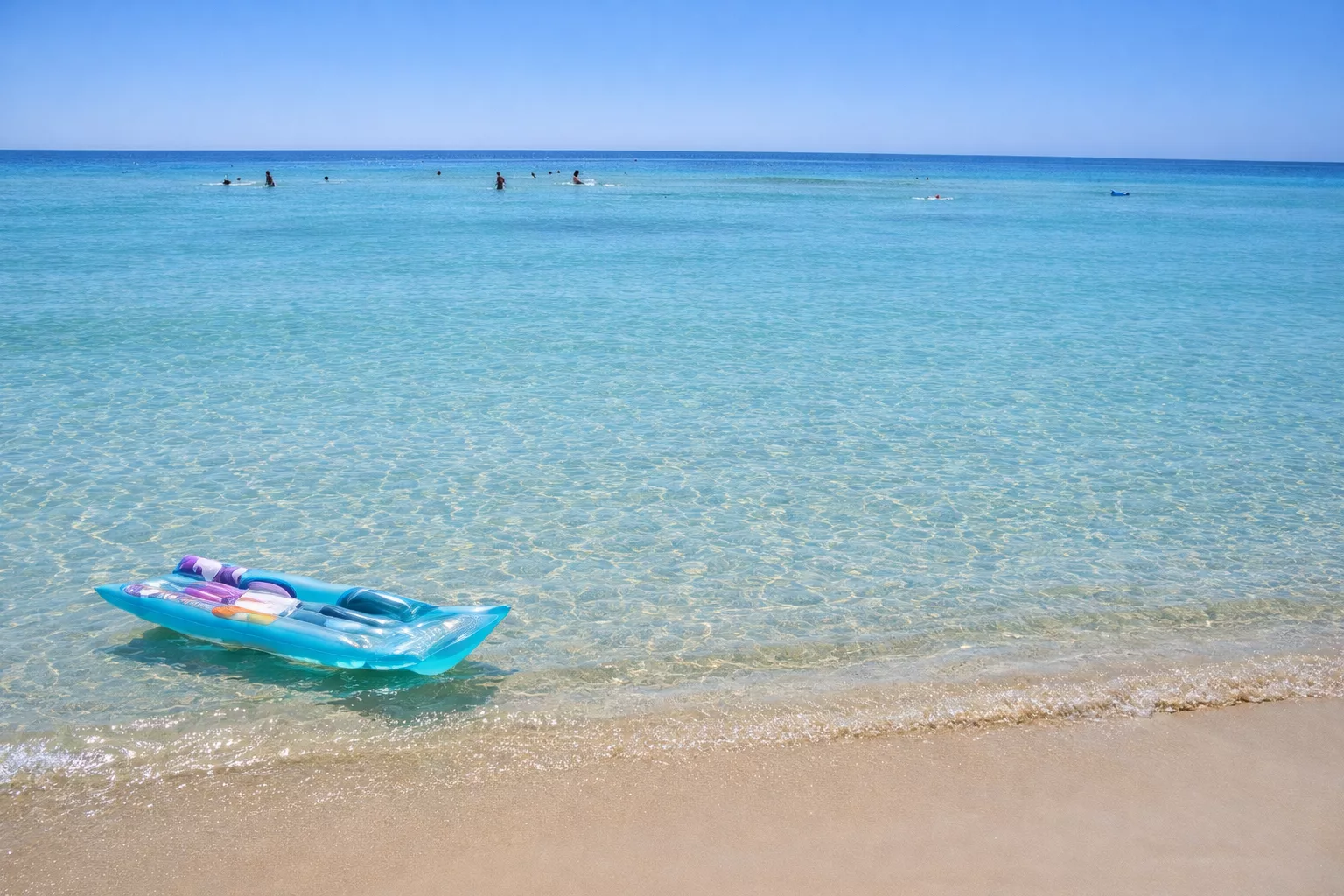 Mare caraibico tipico della zona