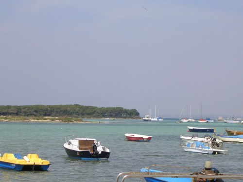 Vista dell'Isola dei Conigli