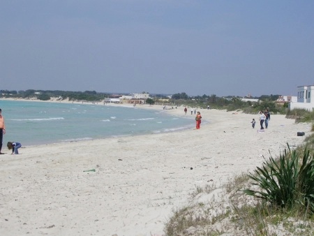 Spiagge a nord di Porto Cesareo