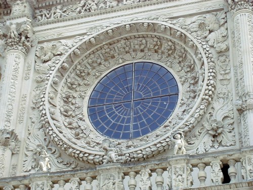 Particolare rosone Santa Croce