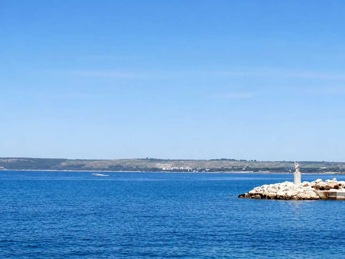Veduta mare di Gallipoli
